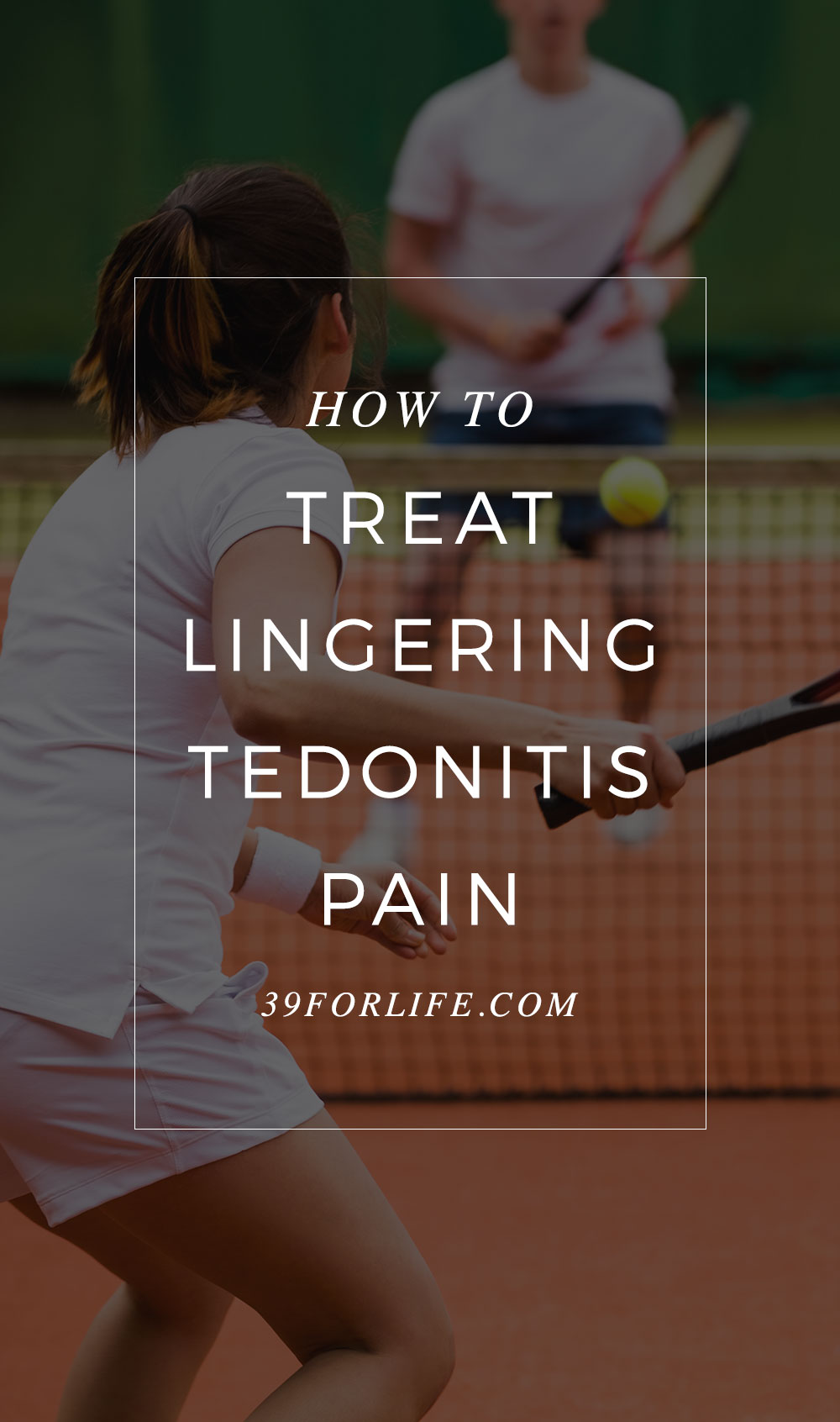 Tendonitis is also known as tennis elbow, pitcher's shoulder, golfer's elbow, and jumper's knee. Here's how to treat the lingering pain.