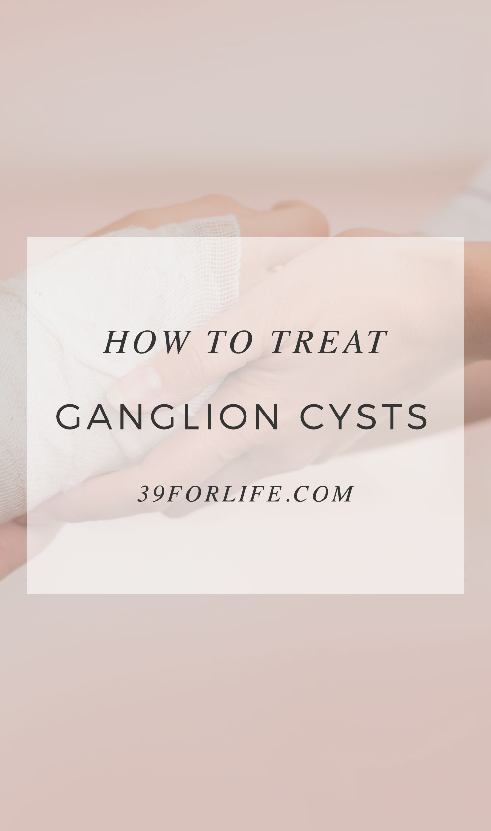 The bump on your wrist that won't go away might be a ganglion cyst. Recognize the signs and know the treatments for a ganglion cyst.