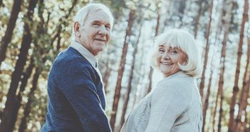 senior citizen couple image