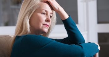 Woman experiencing anxiety