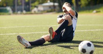 Football training injury